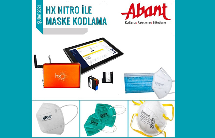 Hayatımızın Bir Parçası Haline Gelen Maskelere Hx Nitro Kusursuz Markalama Yapıyor