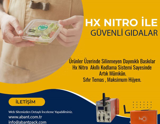 HX NITRO ile Güvenli Gıdalar