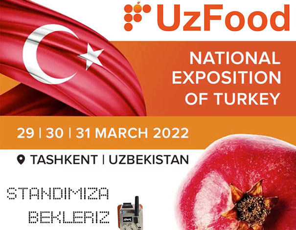 UzFood Özbekistan Gıda, Ambalaj, Paketleme Fuarı'ndayız